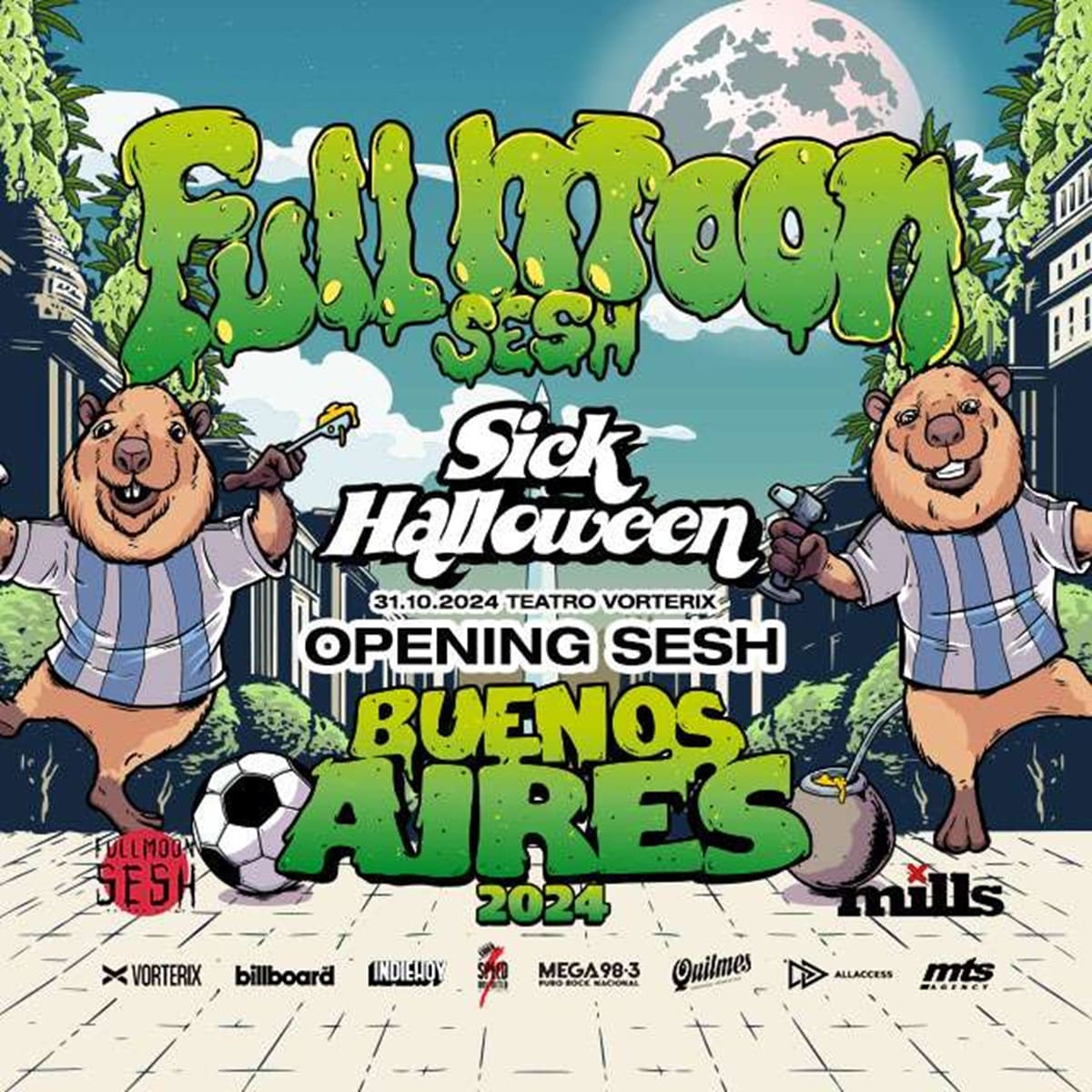 Fullmoon Sesh en Vorterix
