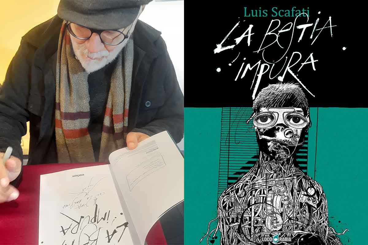 Luis Scafati y su libro La bestia impura