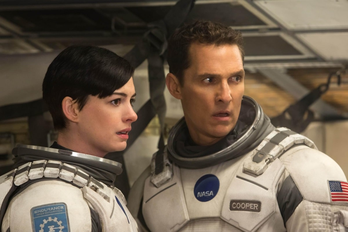 Matthew McConaughey y Anne Hathaway en Interstellar (2014)