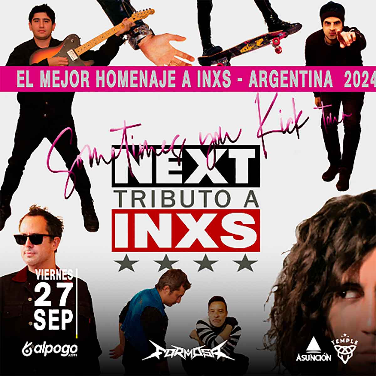 Next (tributo a INXS) en Córdoba