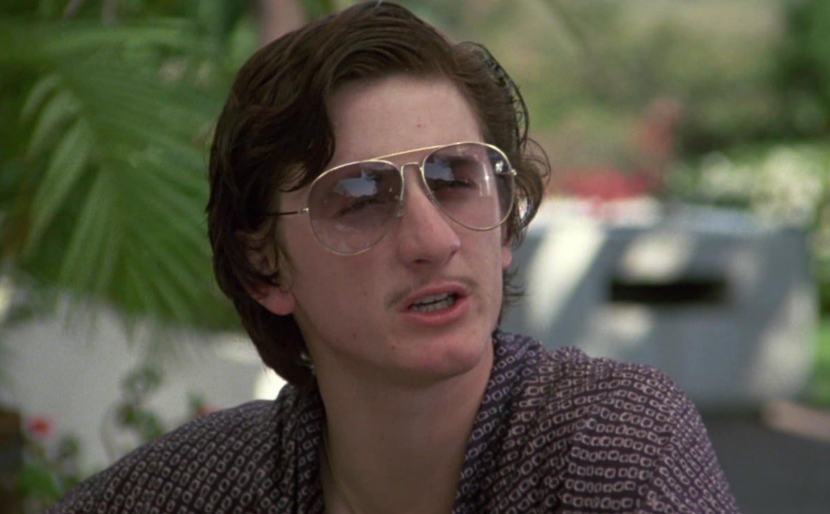 Sean Penn en El juego del halcón (1985)