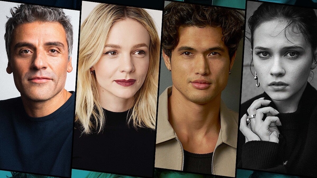 Oscar Isaac, Carey Mulligan, Charles Melton y Cailee Spaeny