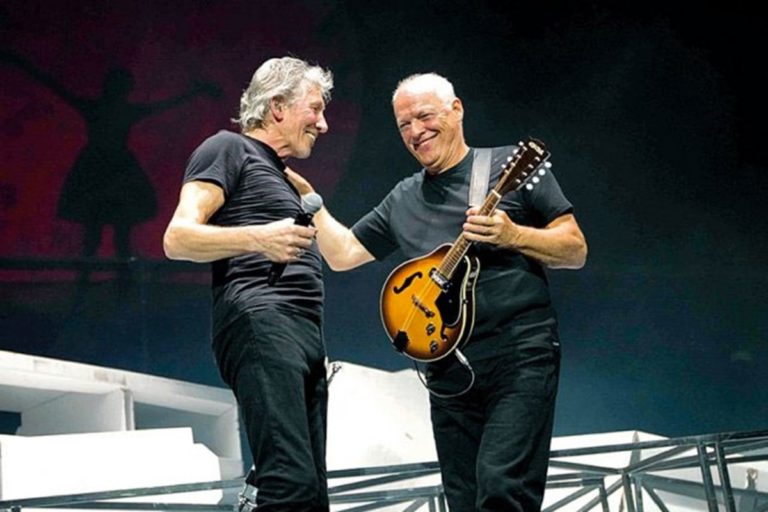 Roger Waters y David Gilmour