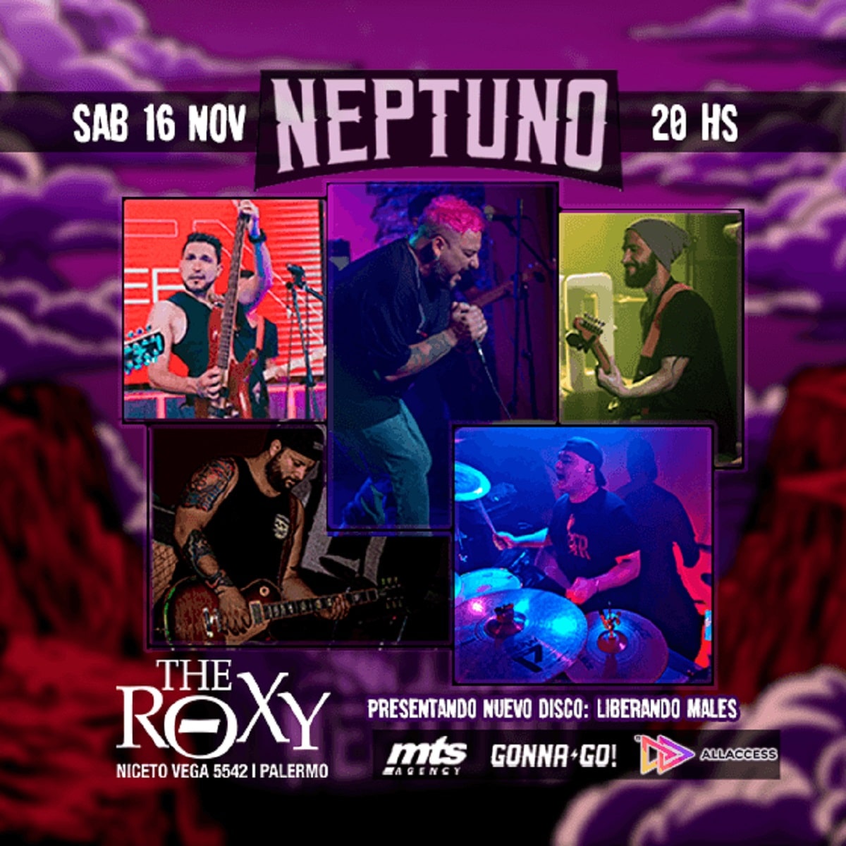 Neptuno en The Roxy Live