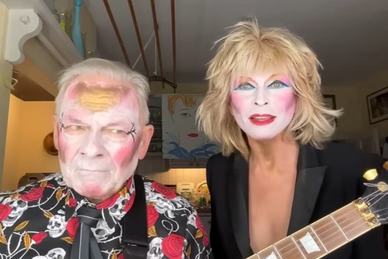 Robert Fripp y Toyah Willcox