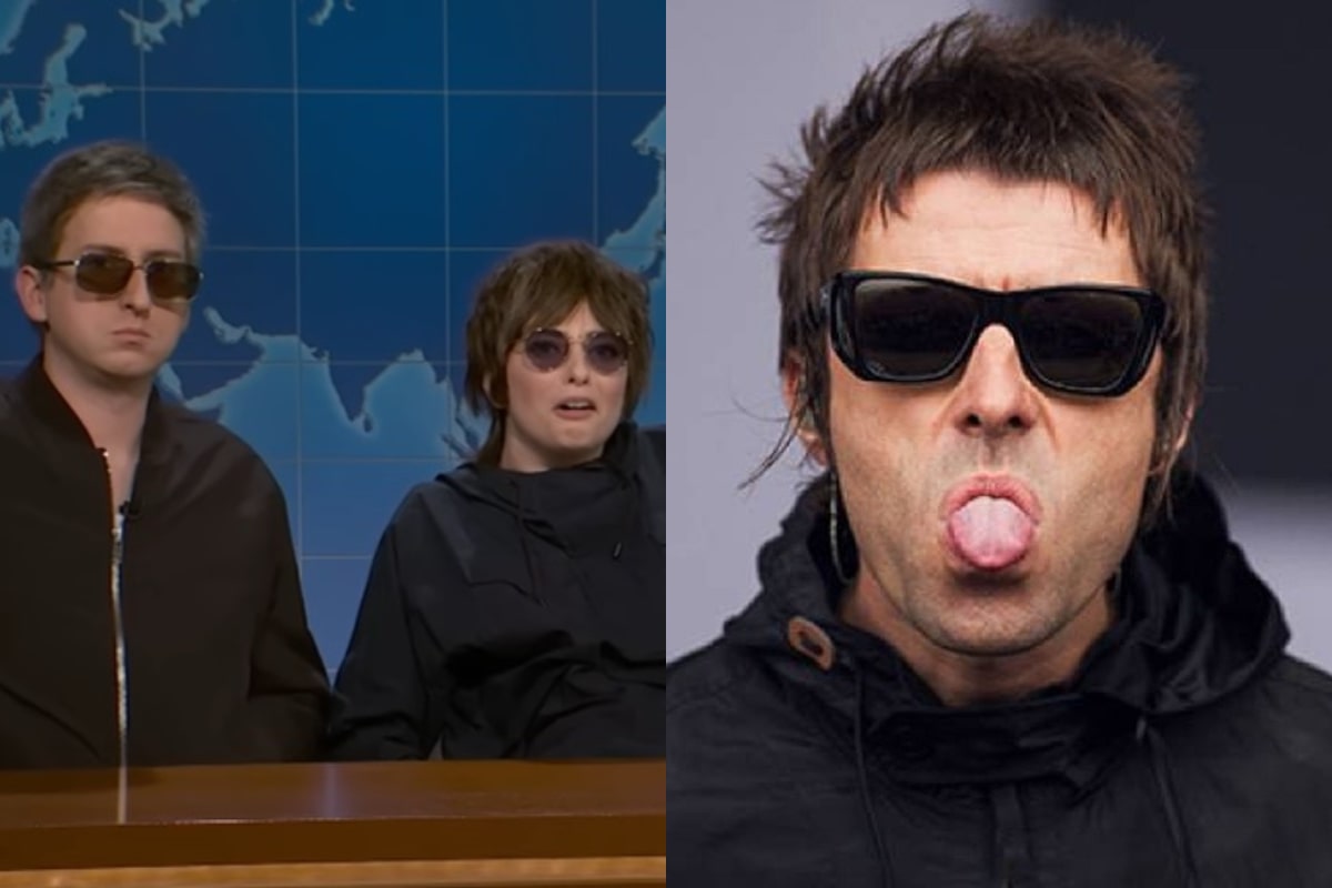 Parodia de Oasis en SNL / Liam Gllagher