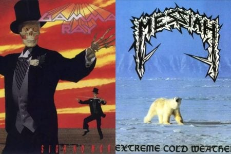 5 discos de metal con tapas realmente feas: Metalucifer, Messiah y más Gamma Ray - Sigh No More / Messiah - Extreme Cold Weather
