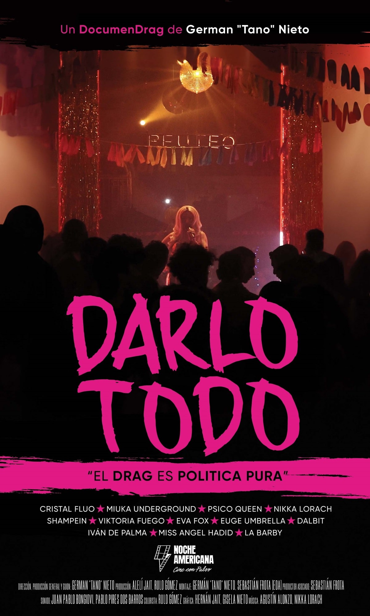 Póster del documental Darlo todo