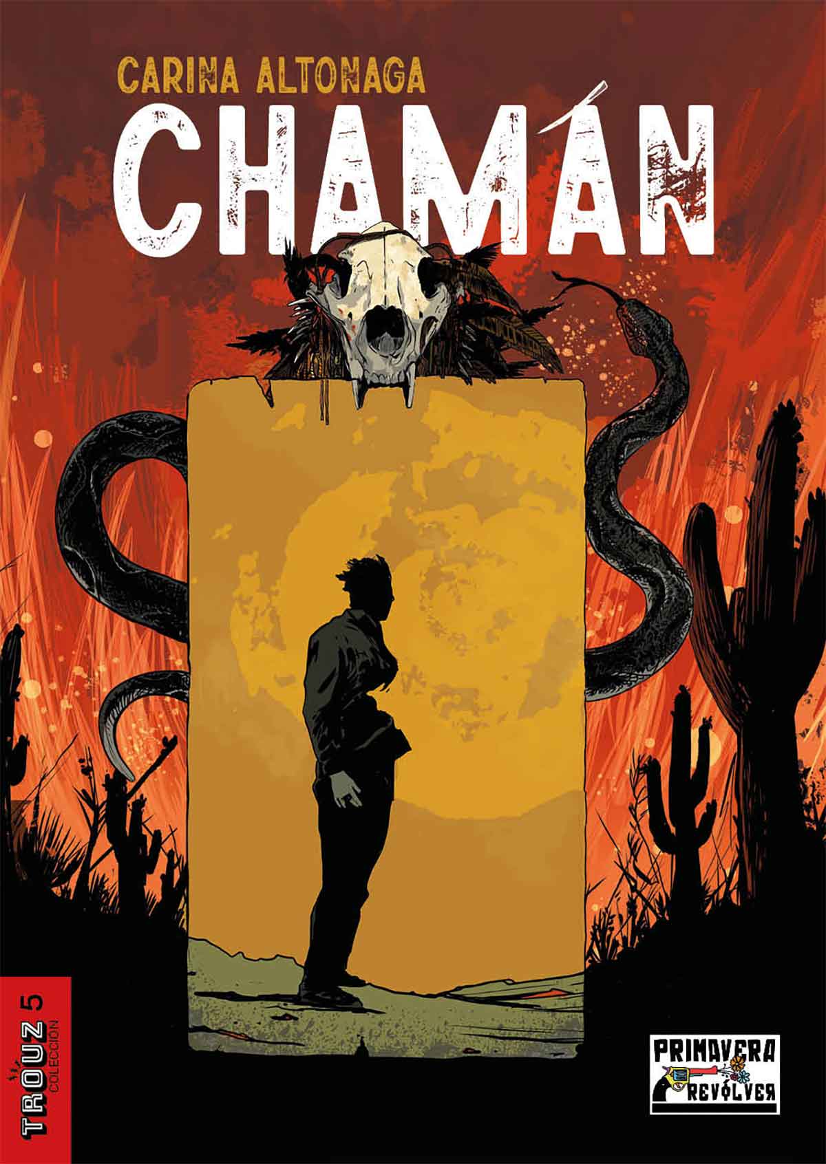Tapa de Chamán, historieta de Carina Altonaga