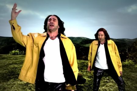 Jon Hamm y Jimmy Fallon recrean el video “With Arms Wide Open” de Creed