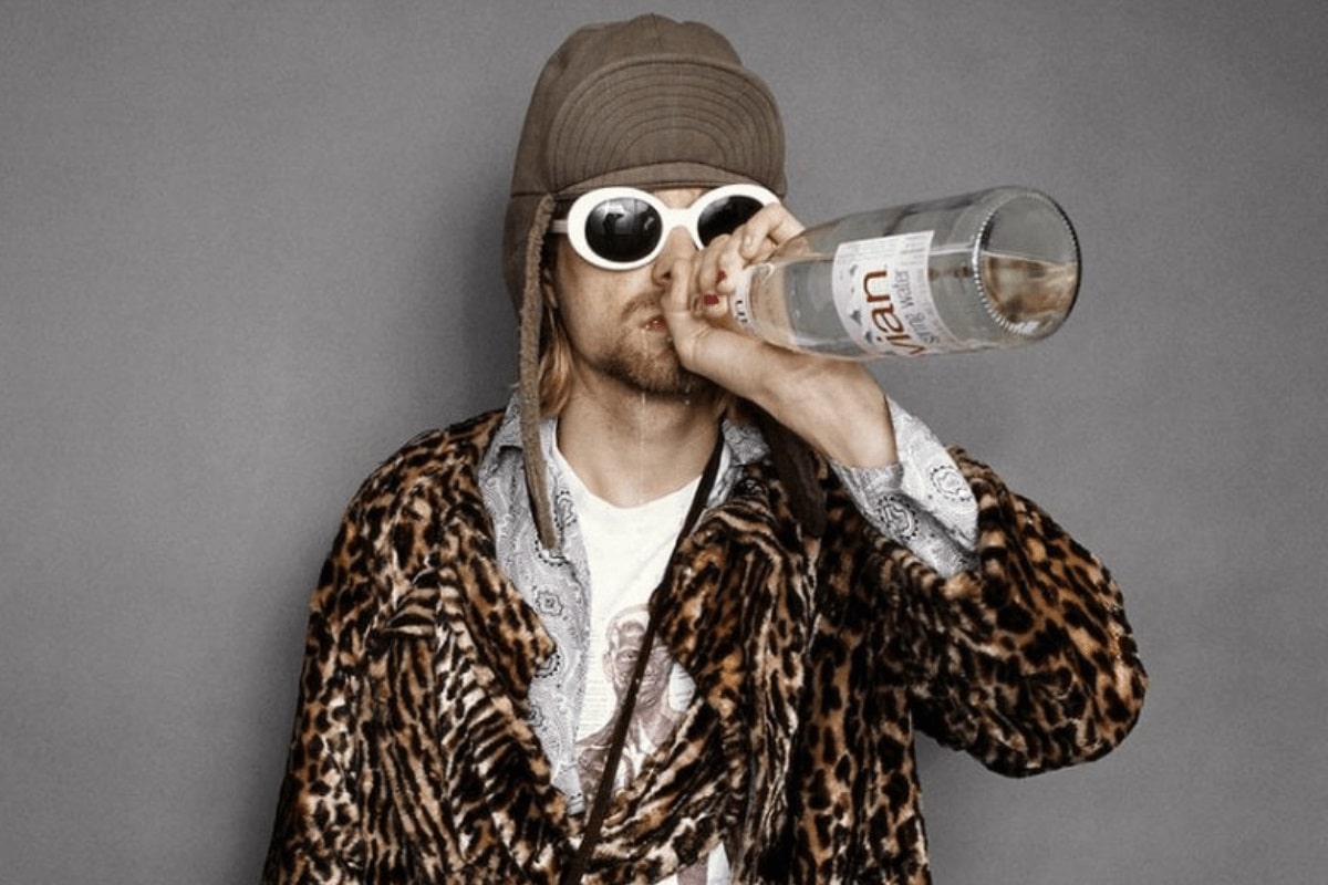 Kurt Cobain en la sesión fotográfica de Jesse Frohman