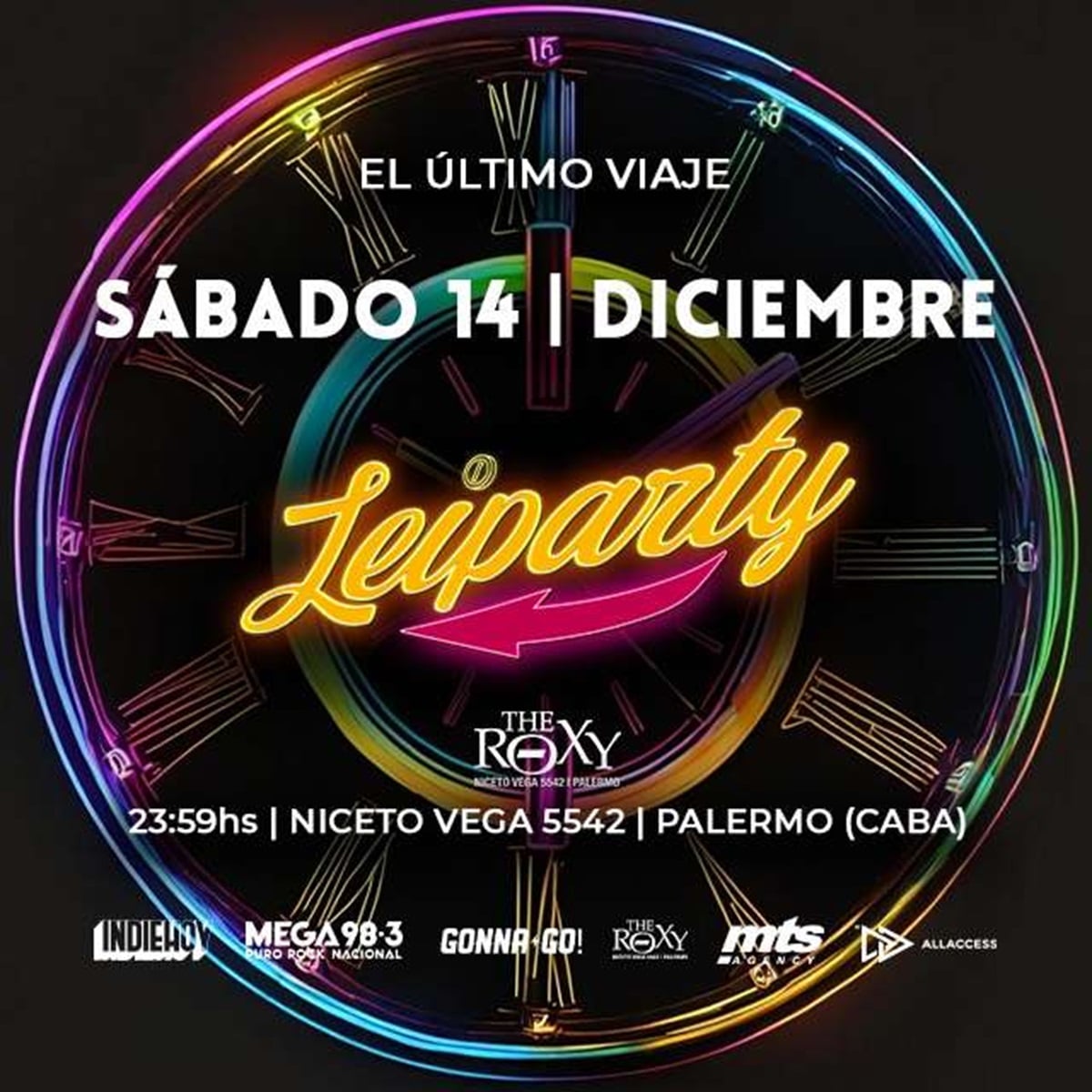 Leiparty en The Roxy Live