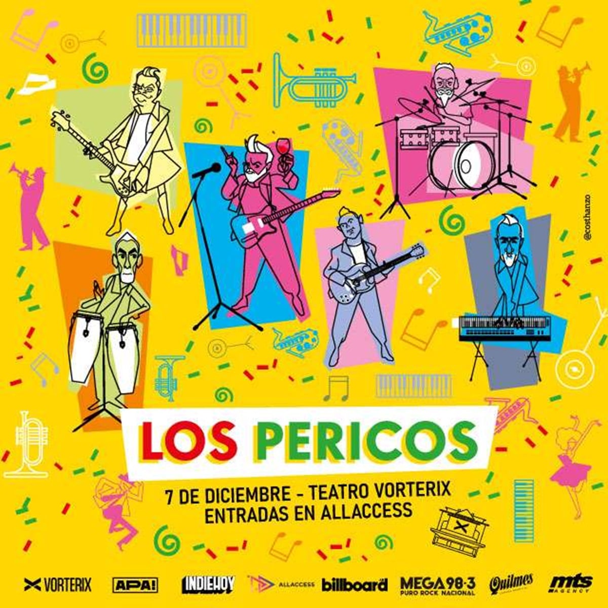 Los Pericos en Teatro Vorterix