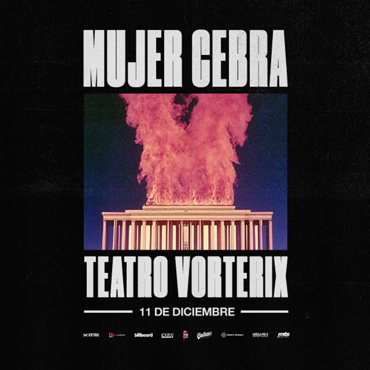 Mujer Cebra en Teatro Vorterix