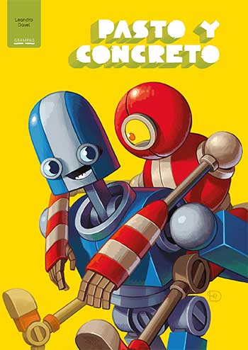 Portada de Pasto y concreto, libro de Leandro Davel