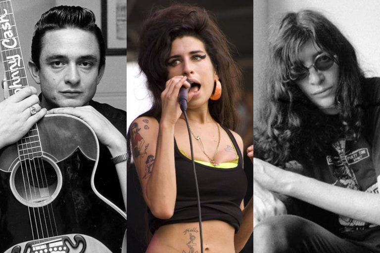 Johnny Cash / Amy Winehouse / Joey Ramone