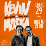 Kevin Johansen y Paulinho Moska en Niceto Club