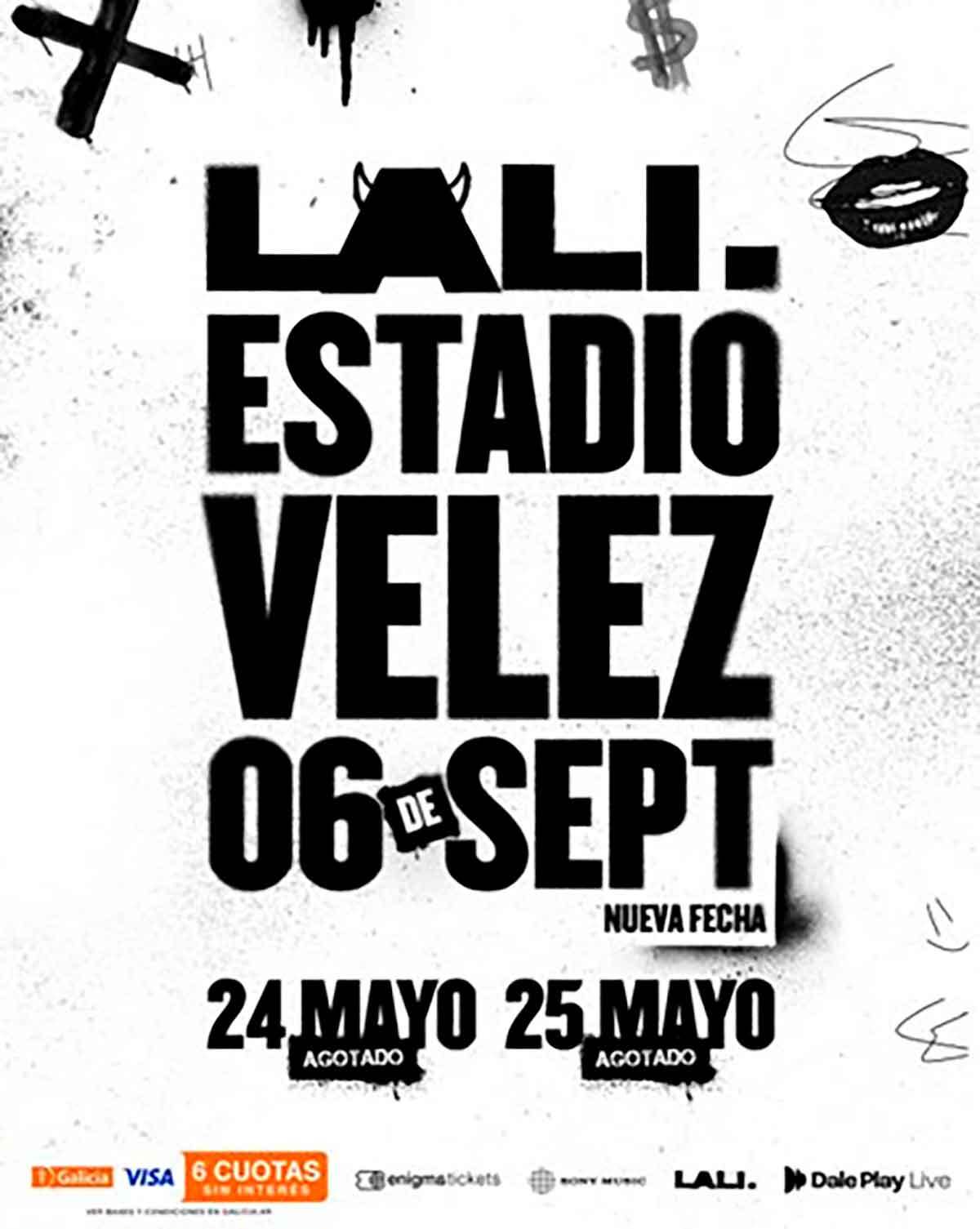 Lali en Estadio Vélez