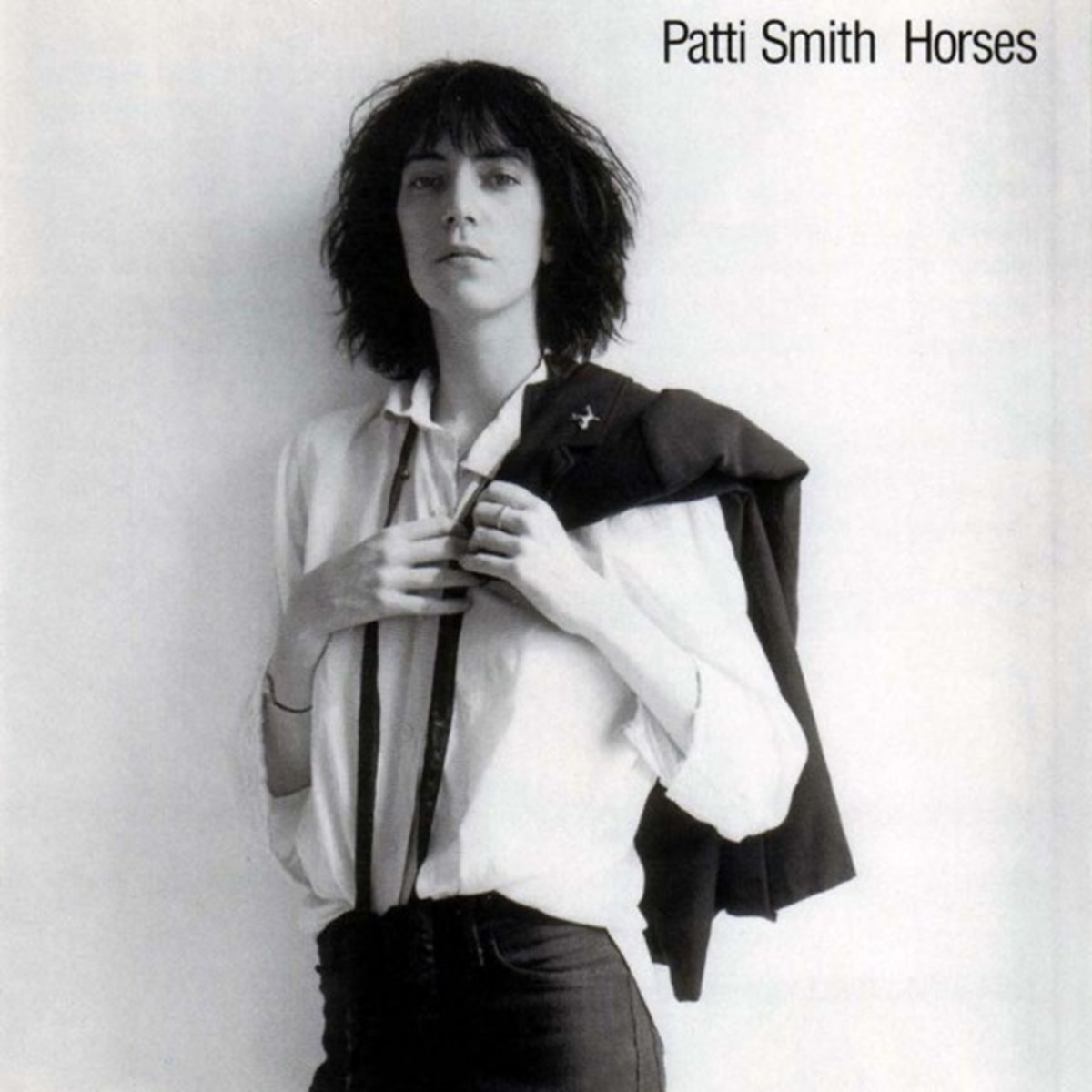 Patti Smith en la portada de Horses