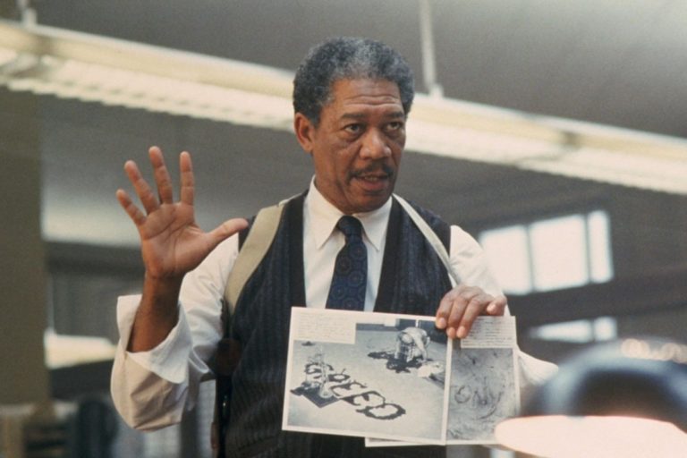 Morgan Freeman en Se7en (1995)