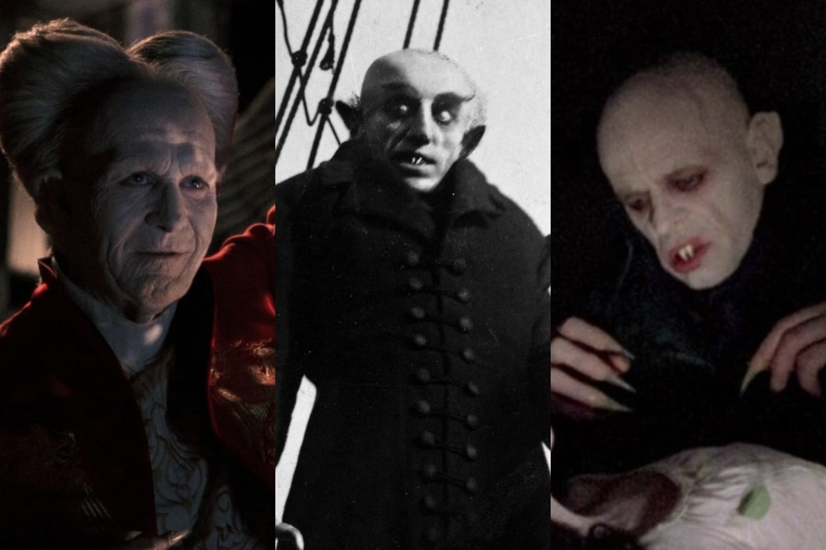 Dracula de Bram Stoker (1992) / Nosferatu (1922) / Nosferatu, el vampiro (1979)