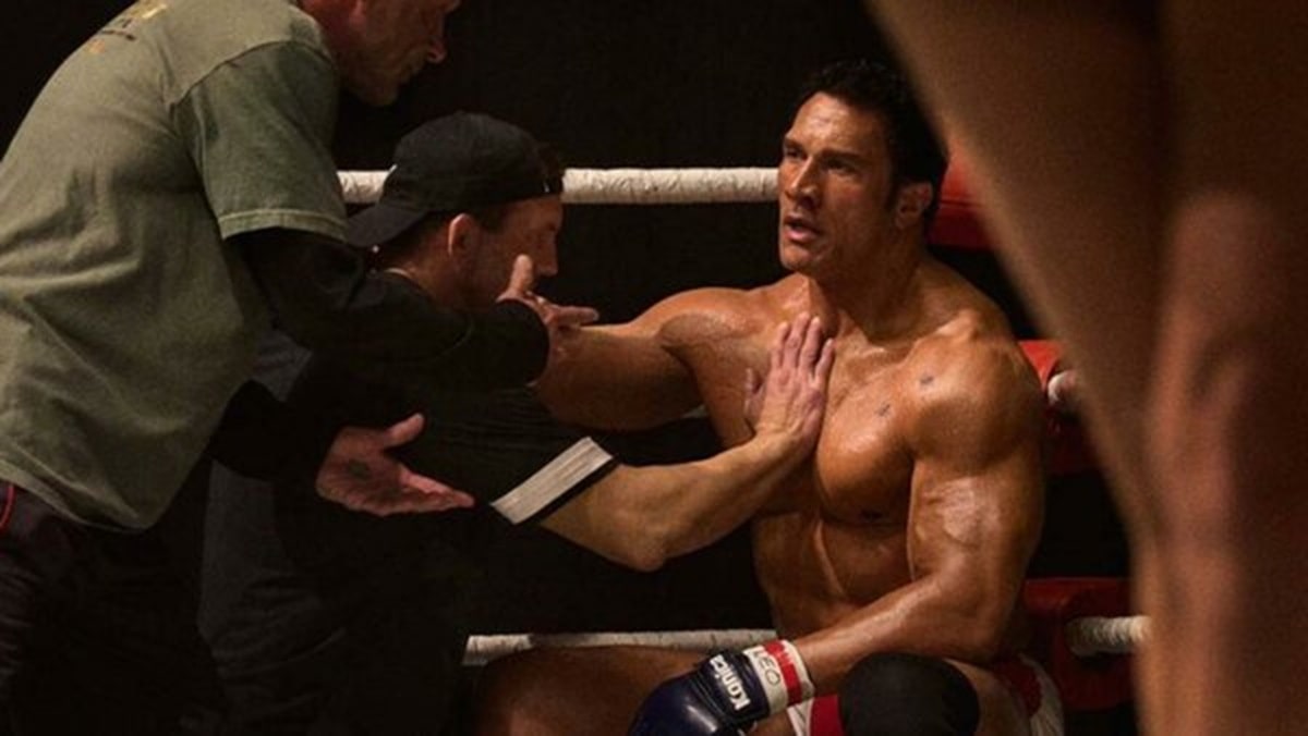 Dwayne Johnson en The Smashing Machine