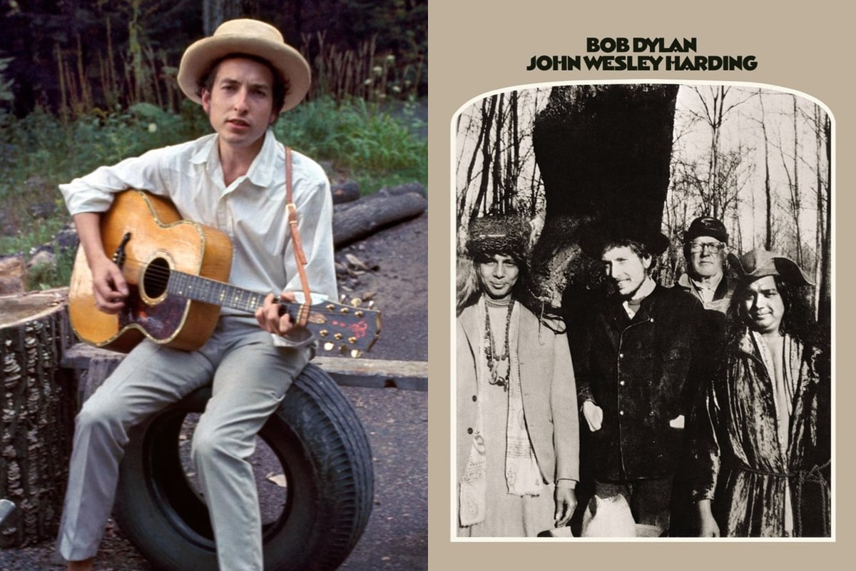 Quiénes aparecen en la tapa de John Wesley Harding, disco de Bob Dylan