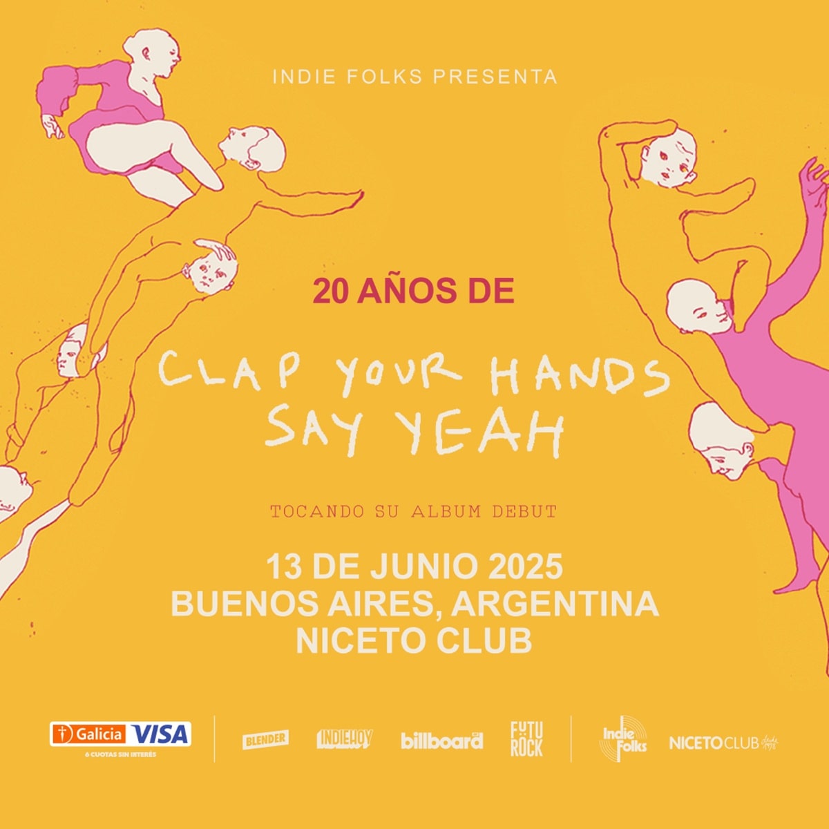 Clap Your Hands Say Yeah en Argentina
