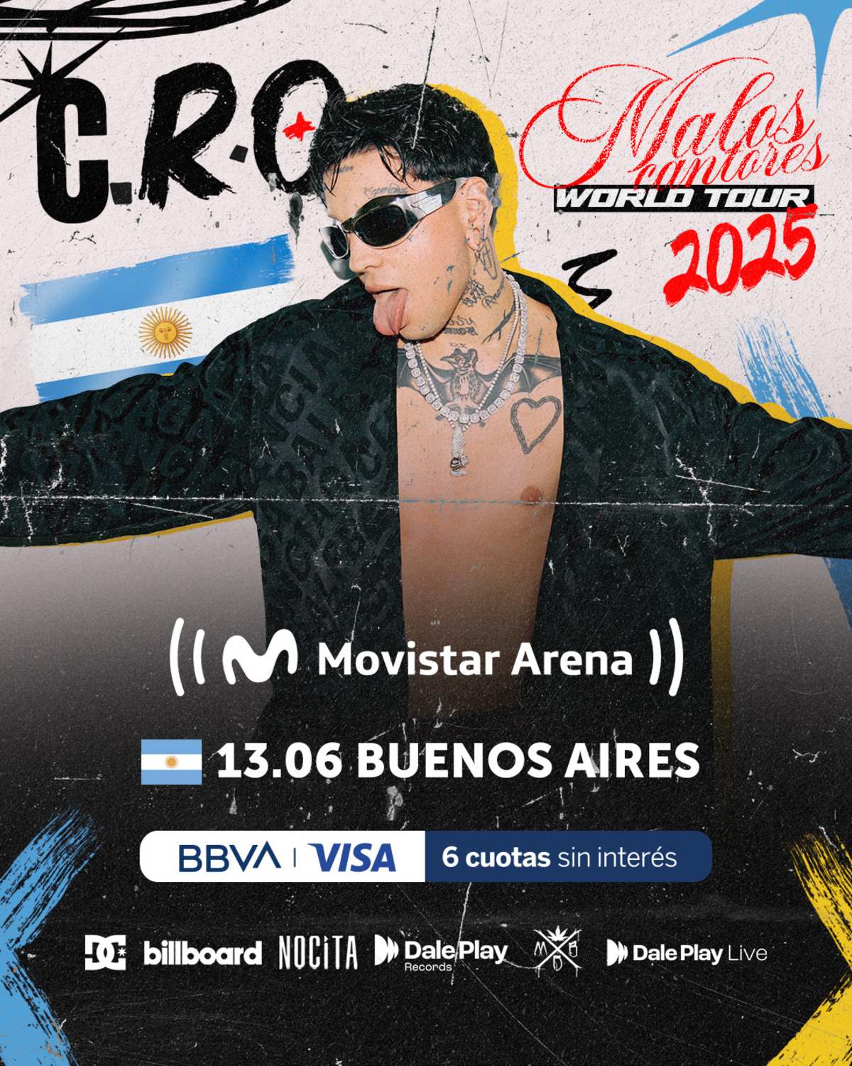 C.R.O en Movistar Arena