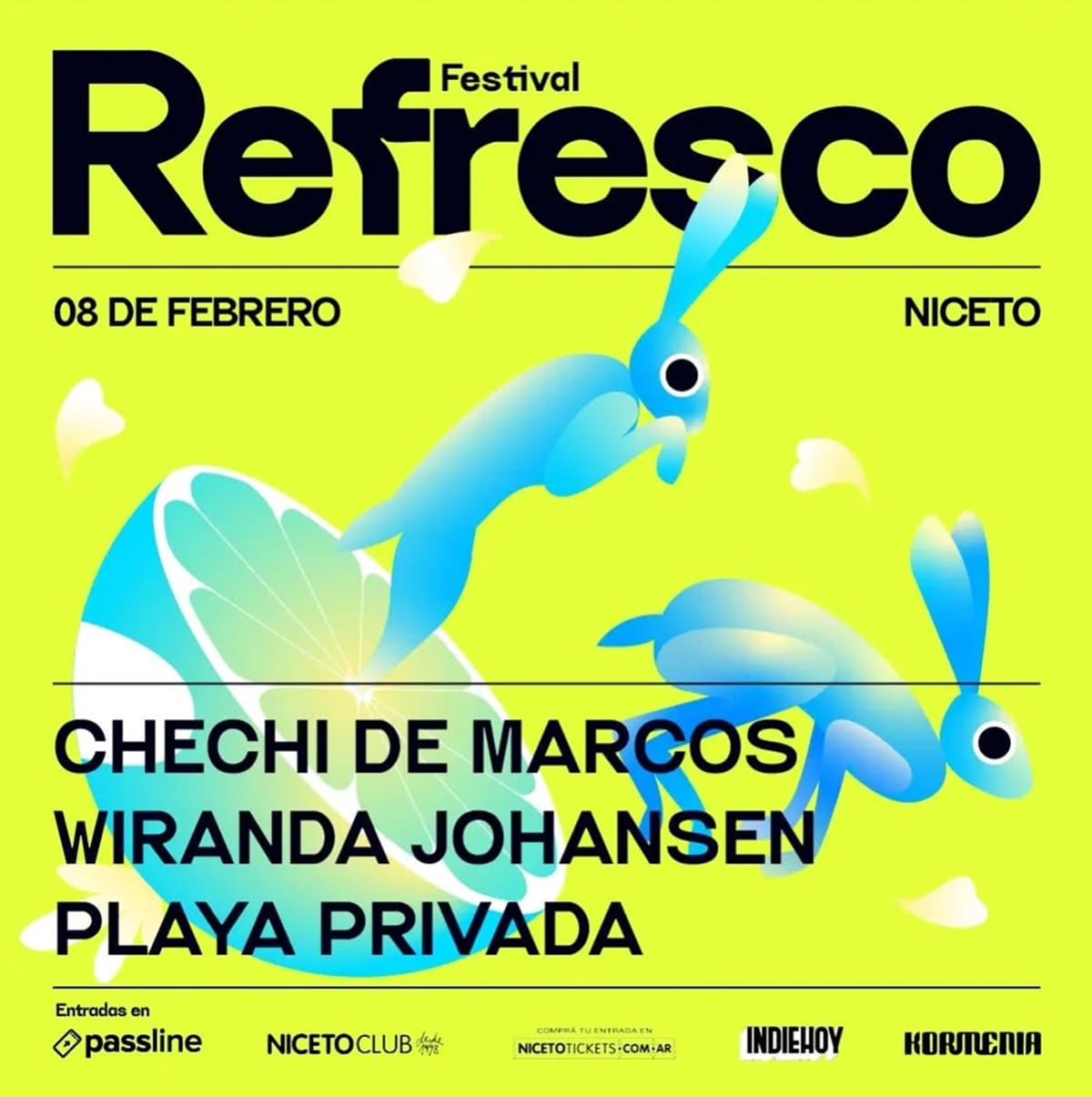 Festival Refresco 15 en Niceto Club