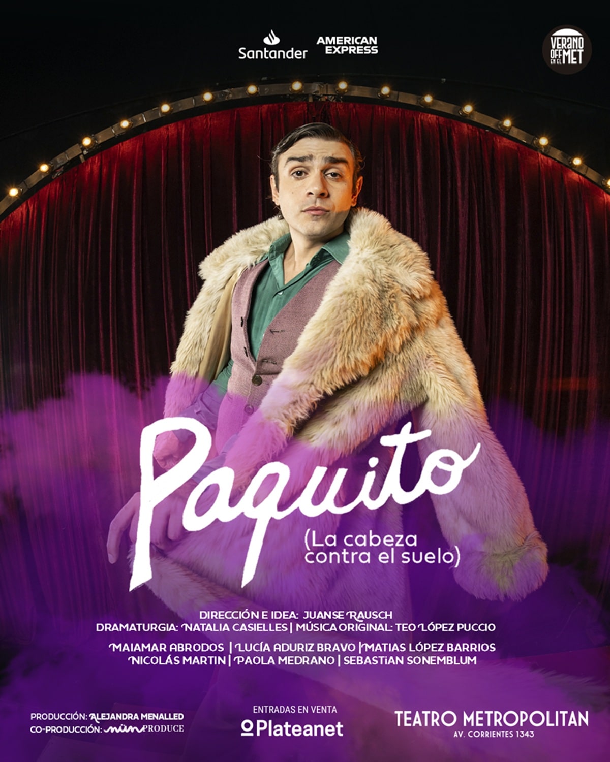 Paquito en Teatro Metropolitan