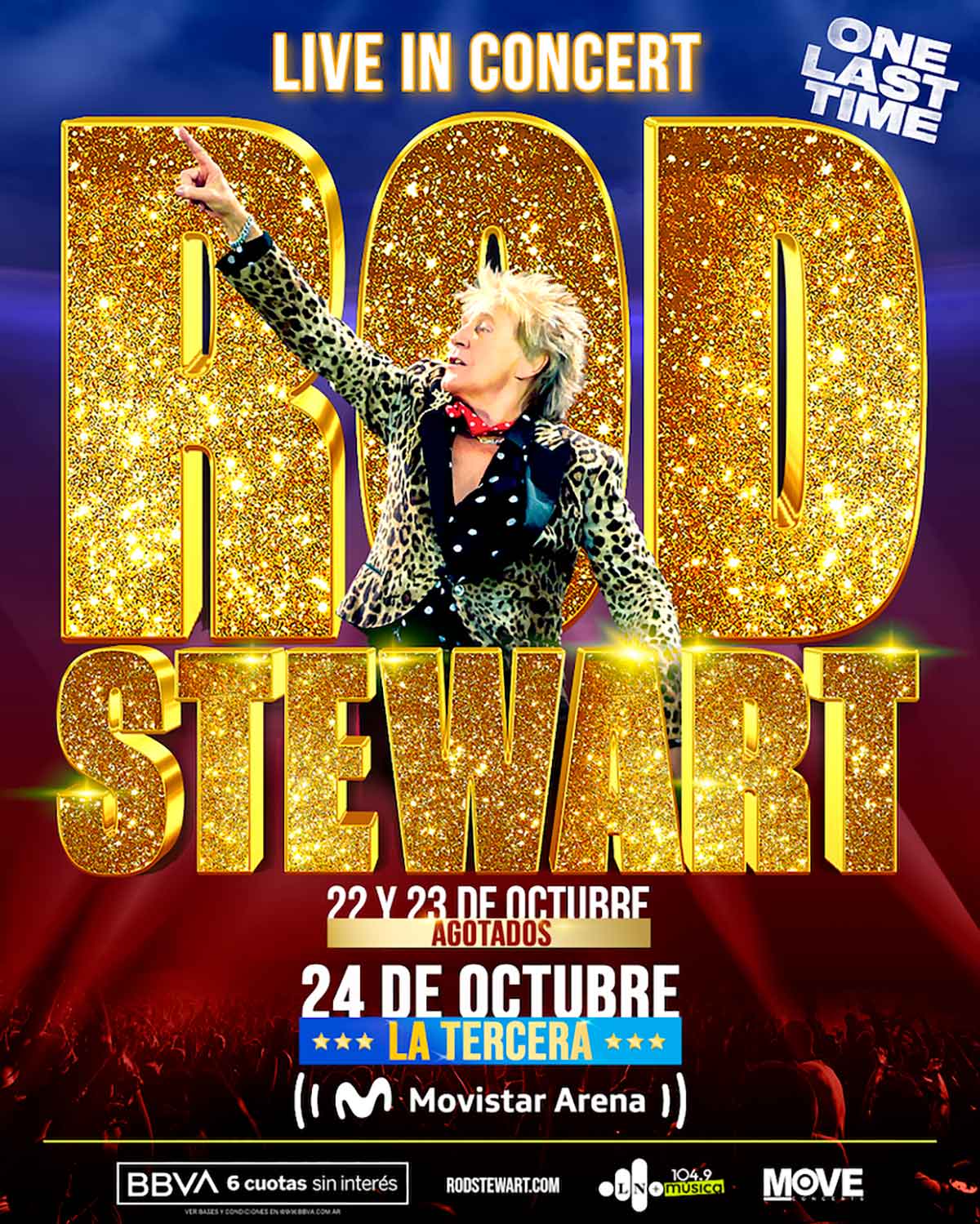 Rod Stewart en Argentina