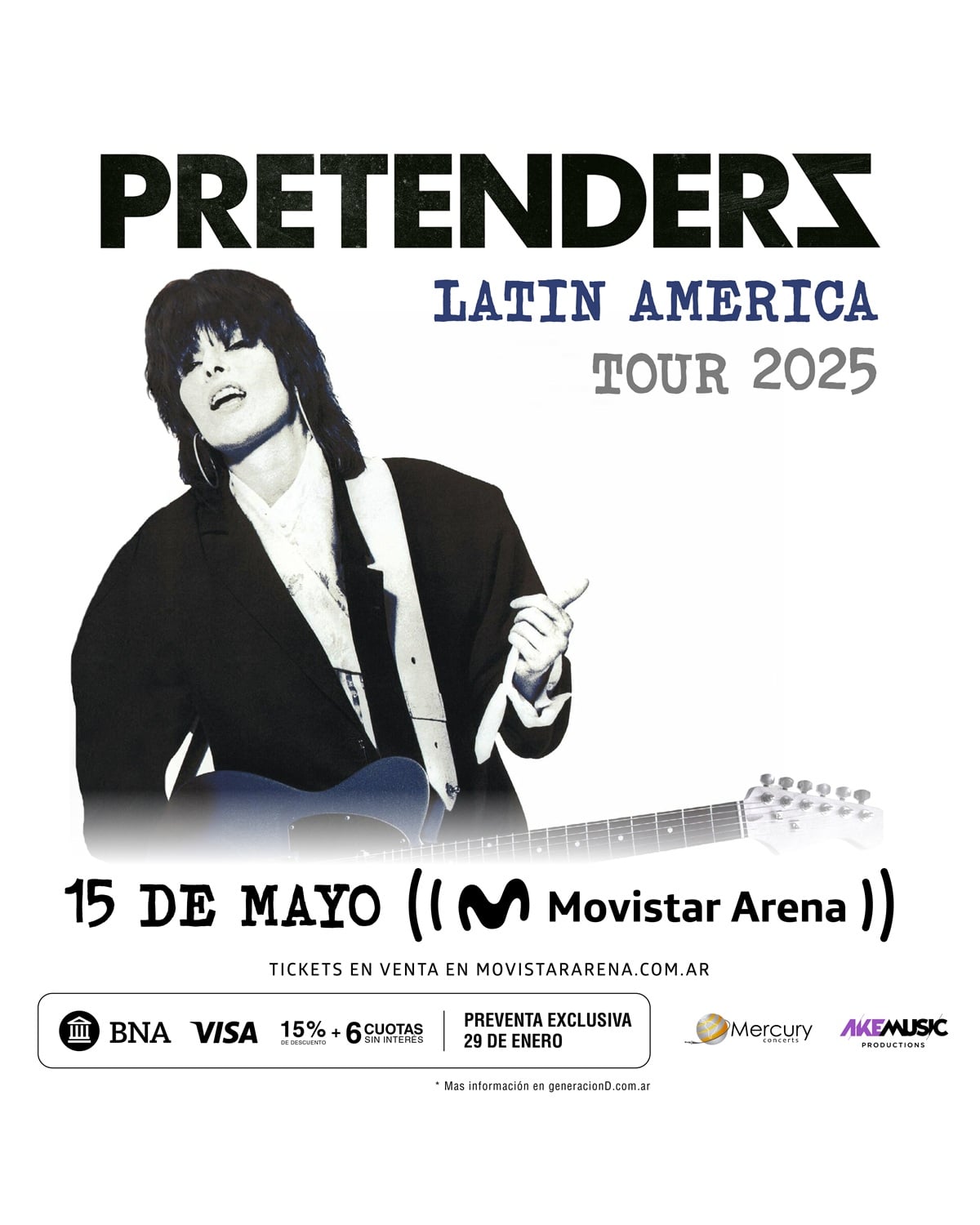 The Pretenders en Argentina