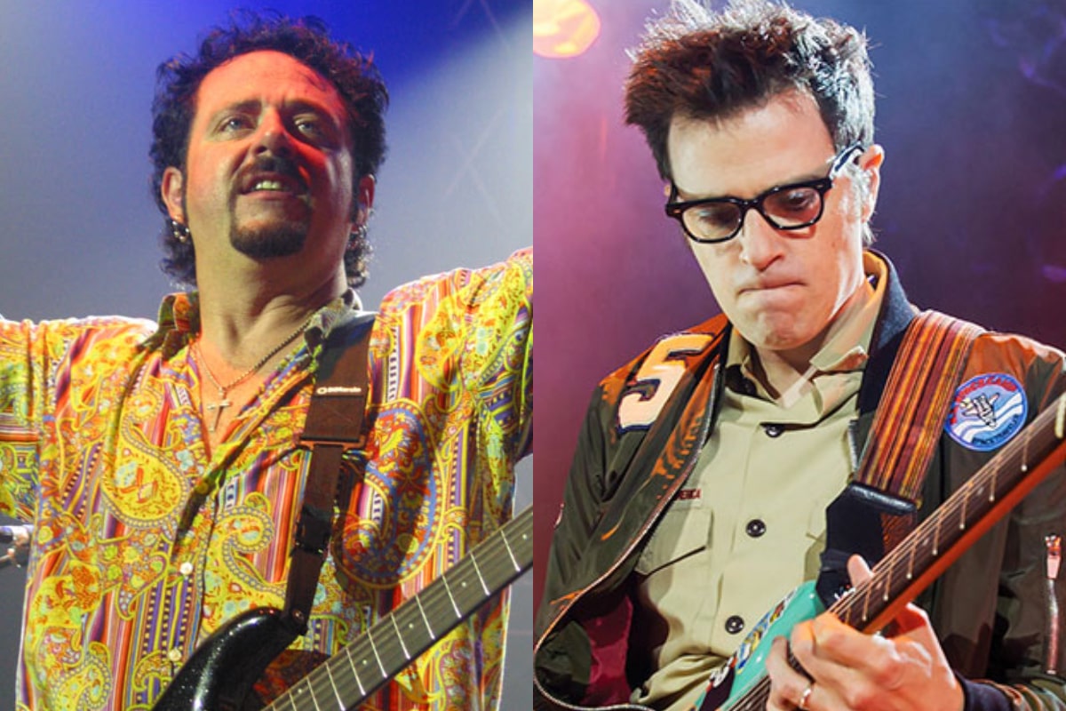 Steve Lukather de Toto / Rivers Cuomo de Weezer