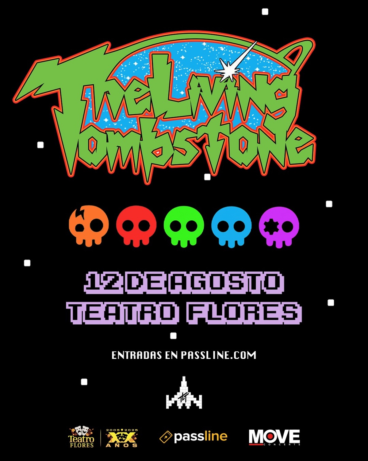 The Living Tombstone en Argentina