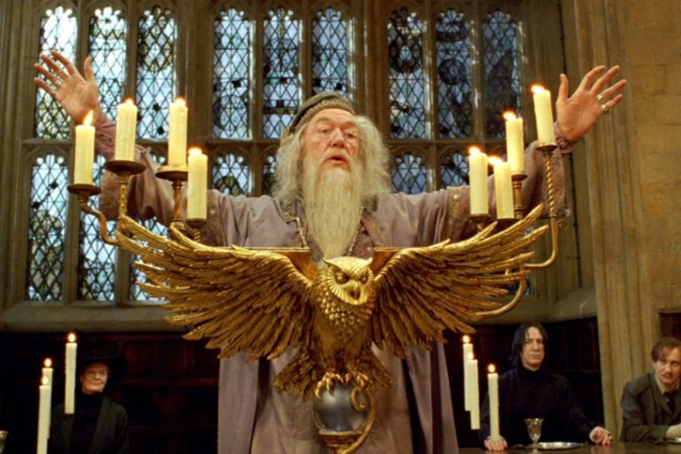 Albus Dumbledore, uno de los personajes principales de Harry Potter