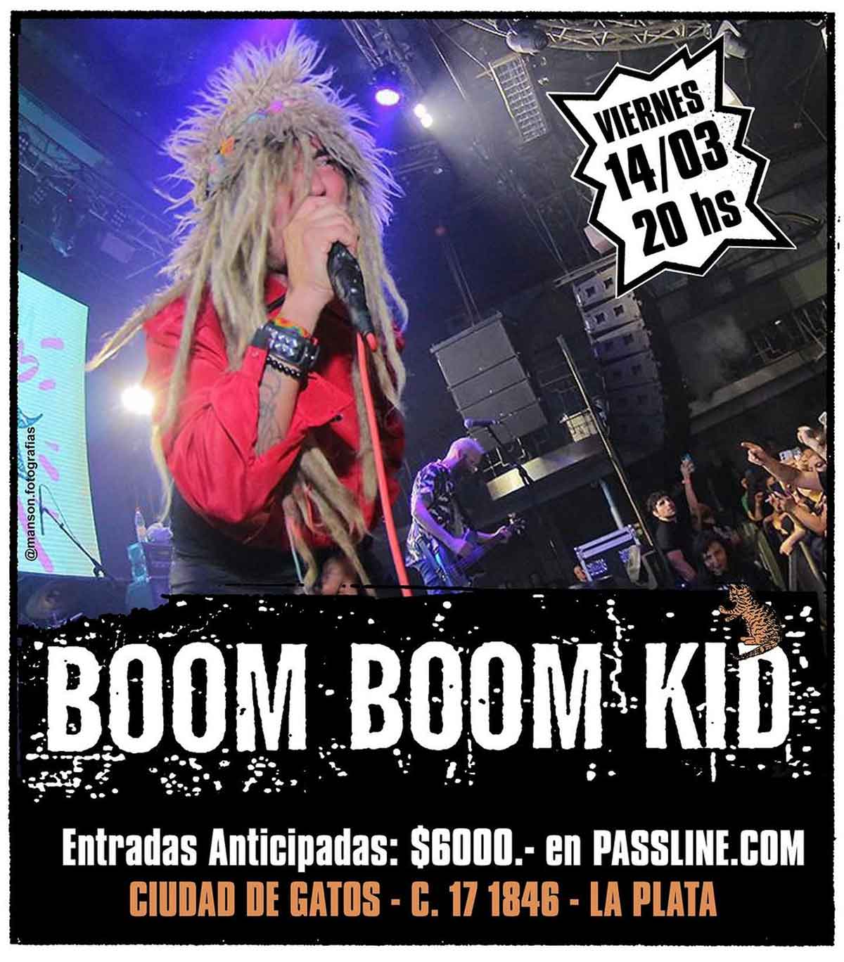 Boom Boom Kid en La Plata