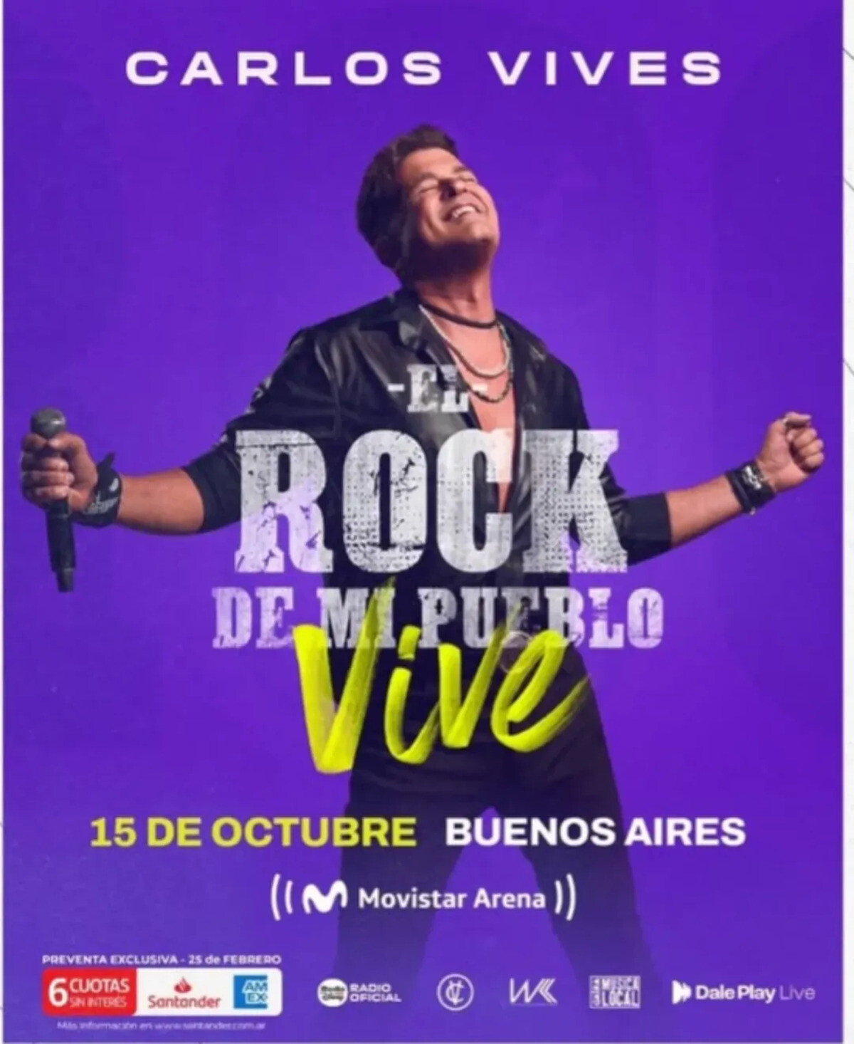 Carlos Vives en Argentina