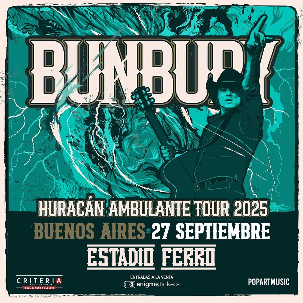 Enrique Bunbury en Ferro