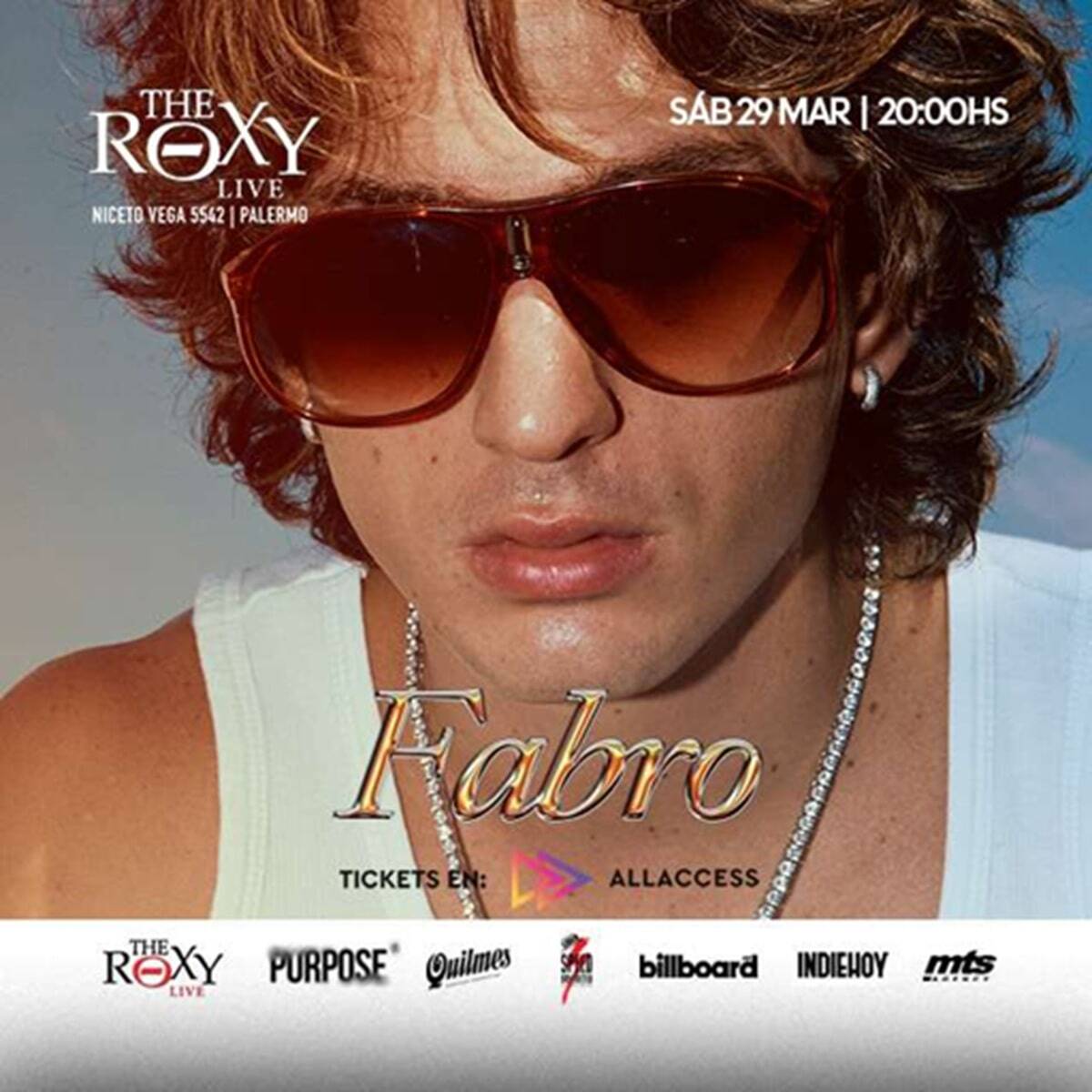 Fabro en The Roxy Live!