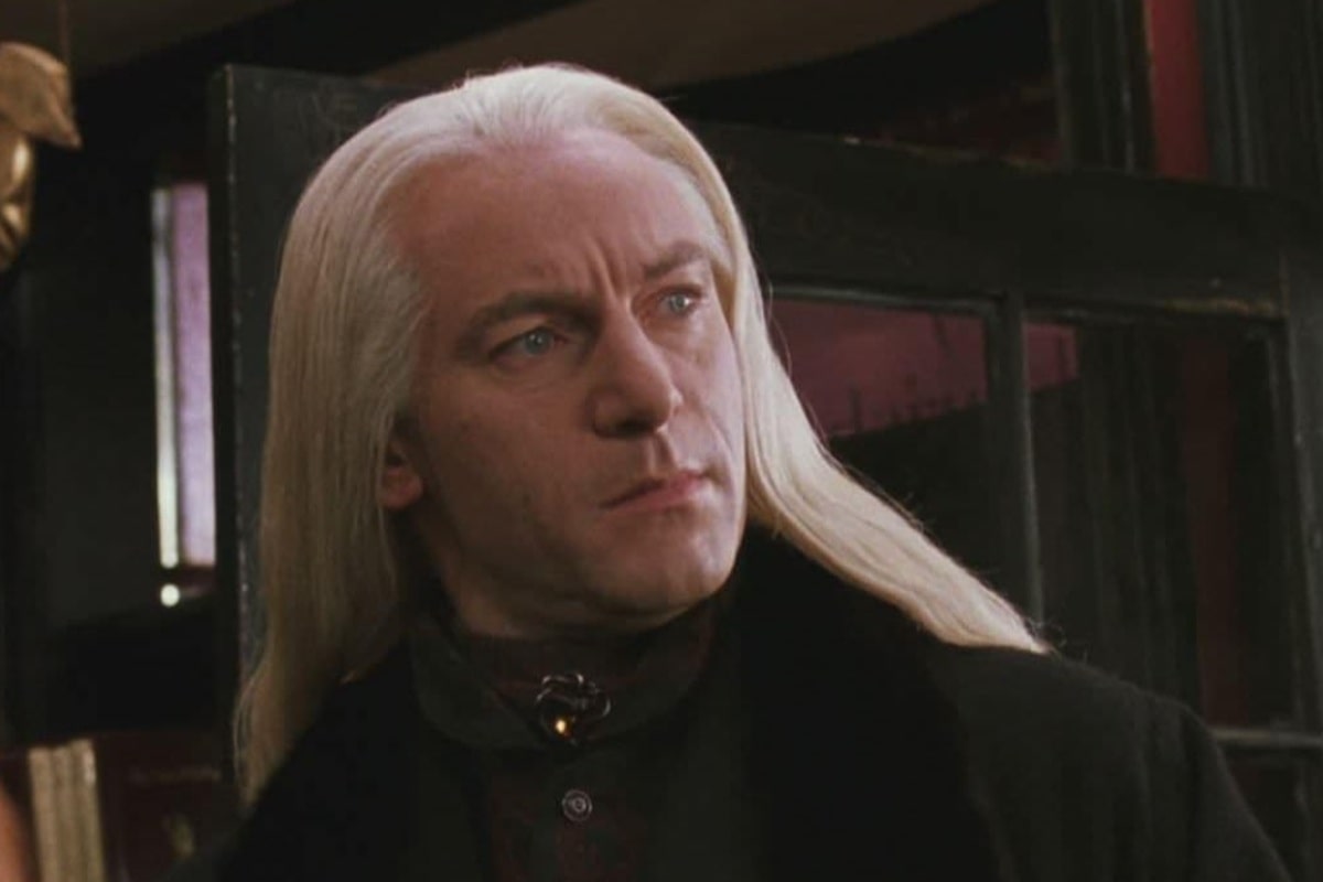 Jason Isaacs en Harry Potter y la cámara secreta