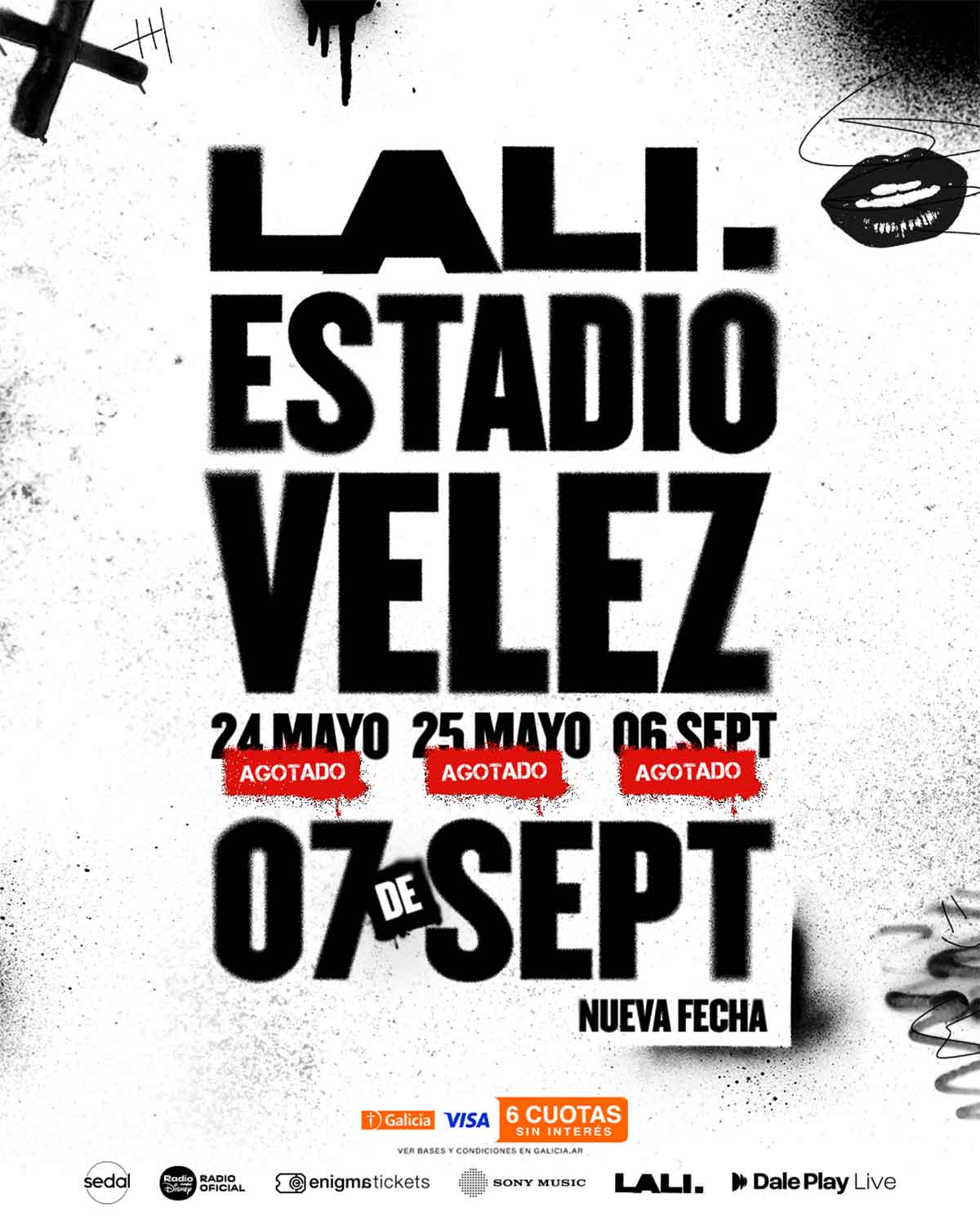 Lali en Estadio Vélez