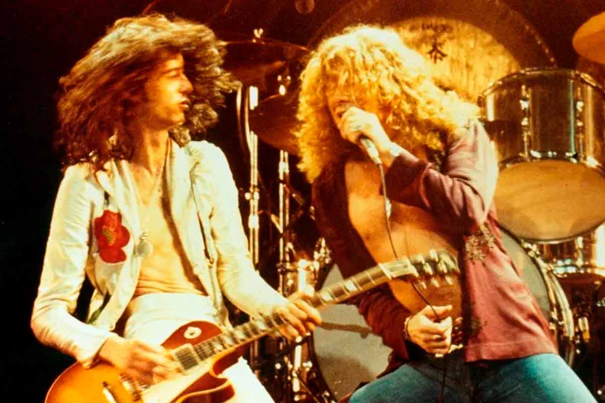 Robert Plant en Led Zeppelin