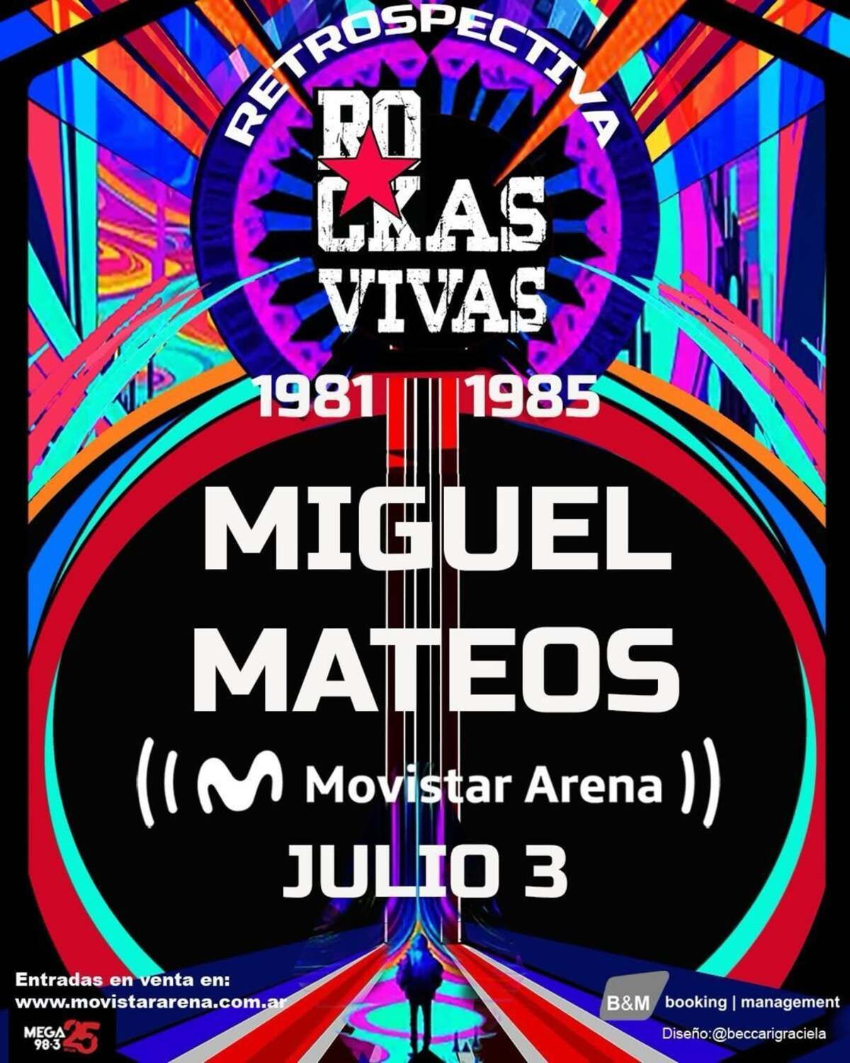 Miguel Mateos en Movistar Arena