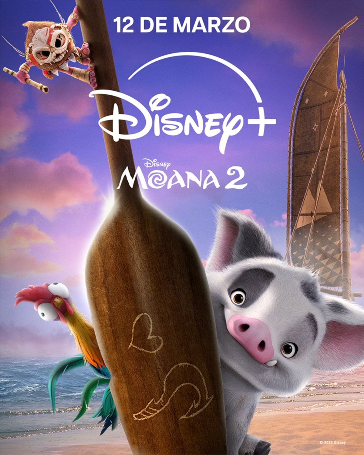 Moana 2 llega a Disney+