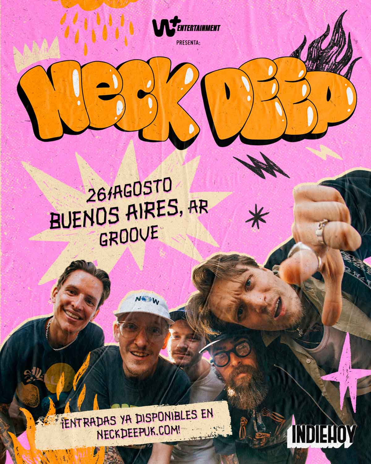 Neck Deep en Argentina