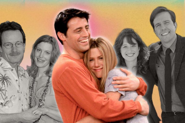 Walter y Skyler - Breaking Bad / Andy y Erin - The Office / Rachel y Joey - Friends