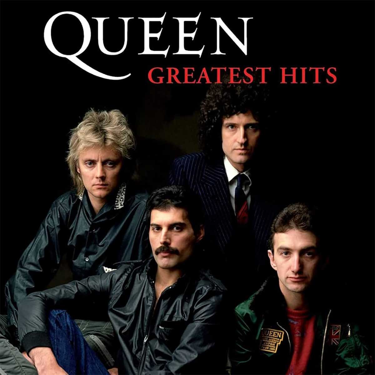 Portada de Greatest Hits, álbum recopilatorio de Queen