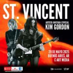 St. Vincent y Kim Gordon en Argentina