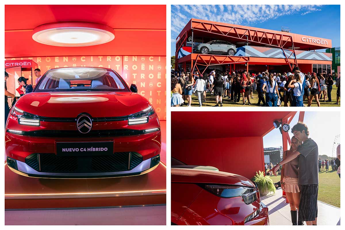 El espacio de Citroën en Lollapalooza Argentina 2026